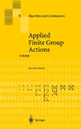Cover: Applied Finite Group Actions - Springer