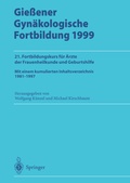 Cover: Gie&szlig;ener Gyn&auml;kologische Fortbildung 1999 - Springer