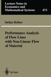Enlarge image Cover: Performance Analysis of Flow Lines with Non-Linear Flow of Material - Springer
