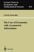 Cover: The Core of Economies with Asymmetric Information - Springer
