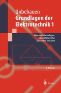 Cover: Grundlagen der Elektrotechnik 1 - Springer