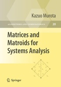 Bild: Matrices and Matroids for Systems Analysis - Springer