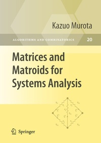 Abbildung von: Matrices and Matroids for Systems Analysis - Springer