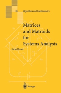 Abbildung von: Matrices and Matroids for Systems Analysis - Springer