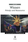 Cover: Wissen - Prinzip und Ressource - Springer