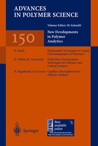 Enlarge image Cover: New Developments in Polymer Analytics I - Springer
