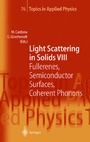 Cover: Light Scattering in Solids VIII - Springer