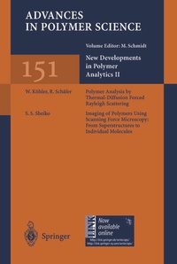Enlarge image Cover: New Developments in Polymer Analytics II - Springer