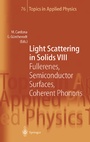 Cover: Light Scattering in Solids VIII - Springer