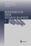 Cover: Handbuch der Demographie 1 - Springer