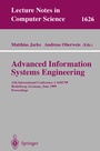 Cover: Advanced Information Systems Engineering - Springer