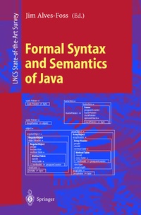 Enlarge image Cover: Formal Syntax and Semantics of Java - Springer