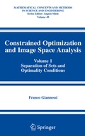 Cover: Constrained Optimization and Image Space Analysis - Springer