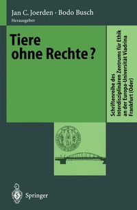 Abbildung von: Tiere ohne Rechte? - Springer