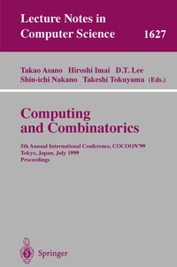 Abbildung von: Computing and Combinatorics - Springer