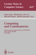 Cover: Computing and Combinatorics - Springer