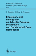 Cover: Effects of Joint Incongruity on Articular Pressure Distribution and Subchondral Bone Remodeling - Springer