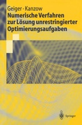 Cover: Numerische Verfahren zur L&ouml;sung unrestringierter Optimierungsaufgaben - Springer