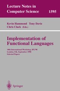 Cover: Implementation of Functional Languages - Springer
