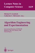 Cover: Algorithm Engineering and Experimentation - Springer
