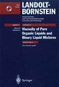 Cover: Pure Organic Liquids - Springer