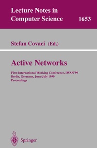 Enlarge image Cover: Active Networks - Springer