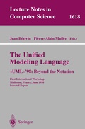 Cover: The Unified Modeling Language. <<UML>>'98: Beyond the Notation - Springer