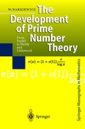 Cover: The Development of Prime Number Theory - Springer