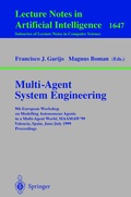 Cover: Multi-Agent System Engineering - Springer