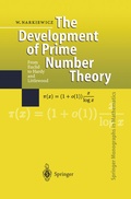 Cover: The Development of Prime Number Theory - Springer