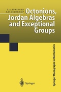 Cover: Octonions, Jordan Algebras and Exceptional Groups - Springer