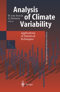 Enlarge image Cover: Analysis of Climate Variability - Springer