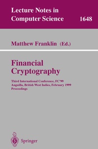Enlarge image Cover: Financial Cryptography - Springer