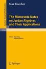 Cover: The Minnesota Notes on Jordan Algebras and Their Applications - Springer