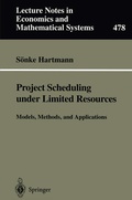 Cover: Project Scheduling under Limited Resources - Springer