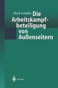 Cover: Die Arbeitskampfbeteiligung von Au&szlig;enseitern - Springer