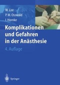 Cover: Komplikationen und Gefahren in der An&auml;sthesie - Springer