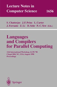 Enlarge image Cover: Languages and Compilers for Parallel Computing - Springer