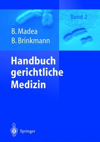 Abbildung von: Handbuch gerichtliche Medizin - Springer