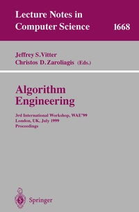 Enlarge image Cover: Algorithm Engineering - Springer
