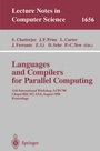 Cover: Languages and Compilers for Parallel Computing - Springer