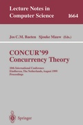Cover: CONCUR'99. Concurrency Theory - Springer