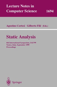 Enlarge image Cover: Static Analysis - Springer