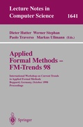 Cover: Applied Formal Methods - FM-Trends 98 - Springer