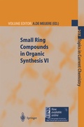Cover: Small Ring Compounds in Organic Synthesis VI - Springer