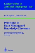 Cover: Principles of Data Mining and Knowledge Discovery - Springer