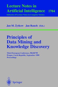 Enlarge image Cover: Principles of Data Mining and Knowledge Discovery - Springer