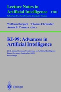 Cover: KI-99: Advances in Artificial Intelligence - Springer