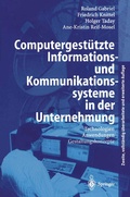 Cover: Computergest&uuml;tzte Informations- und Kommunikationssysteme in der Unternehmung - Springer