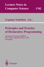 Cover: Principles and Practice of Declarative Programming - Springer